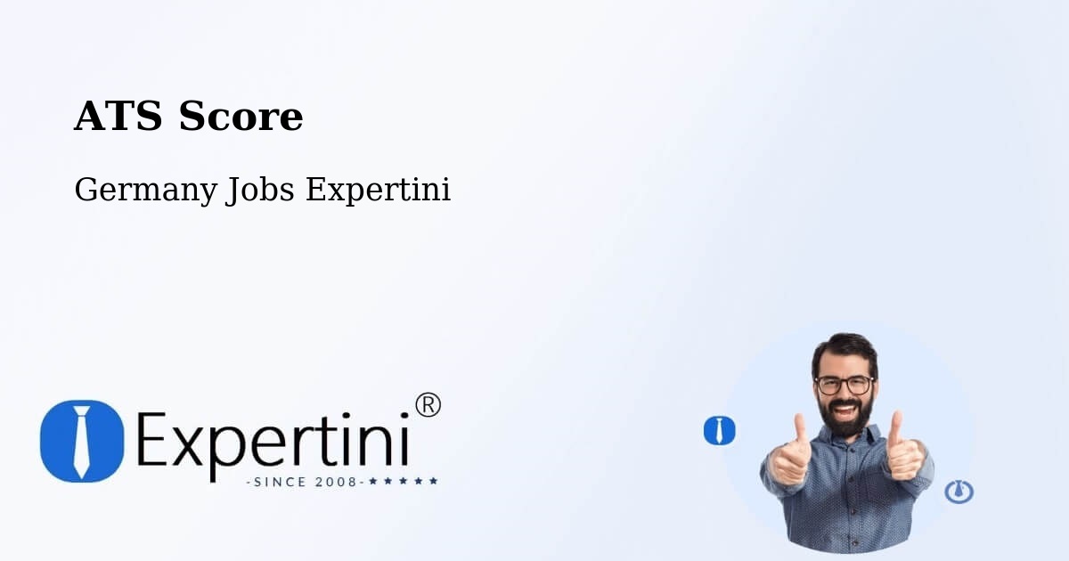 Resume ATS Score & Job Description Match Tool – Woringen - Germany Jobs Expertini