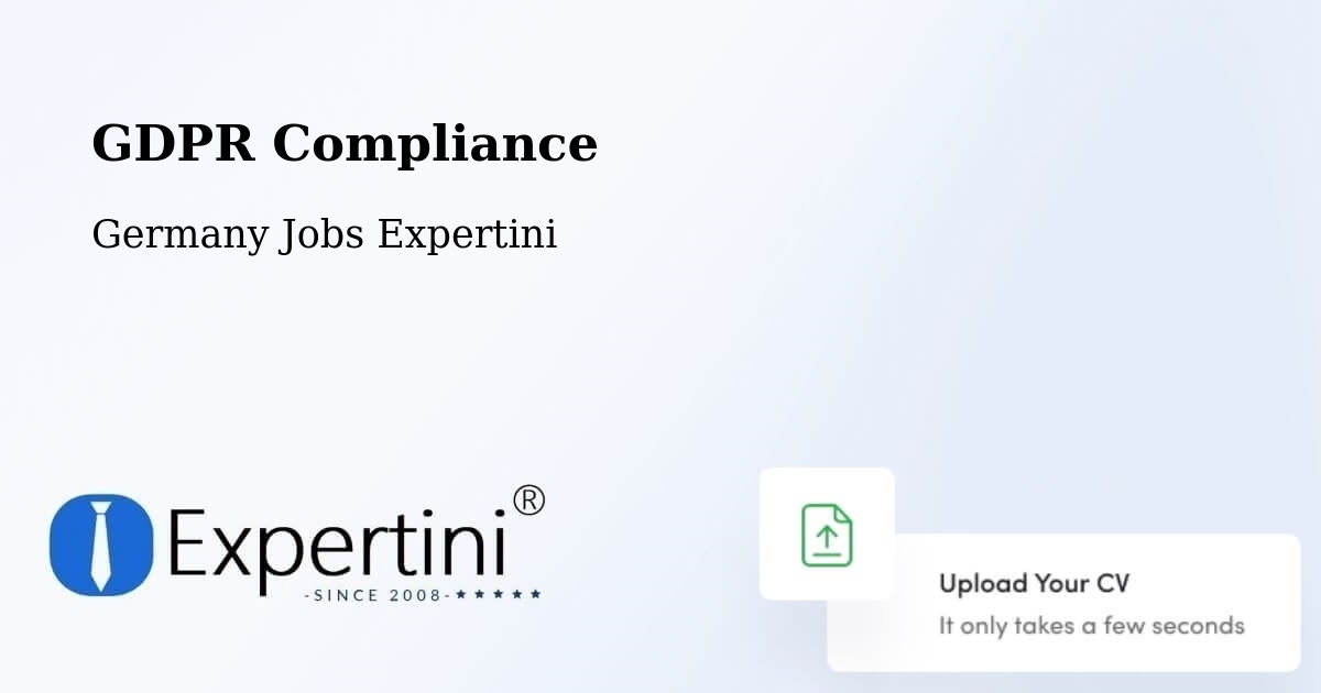 EU GDPR Compliance Statement – Woringen - Germany Jobs Expertini